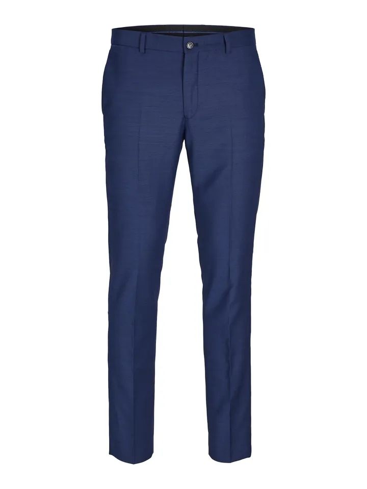JACK & JONES Pantalón de pinzas 'Solaris' azul oscuro