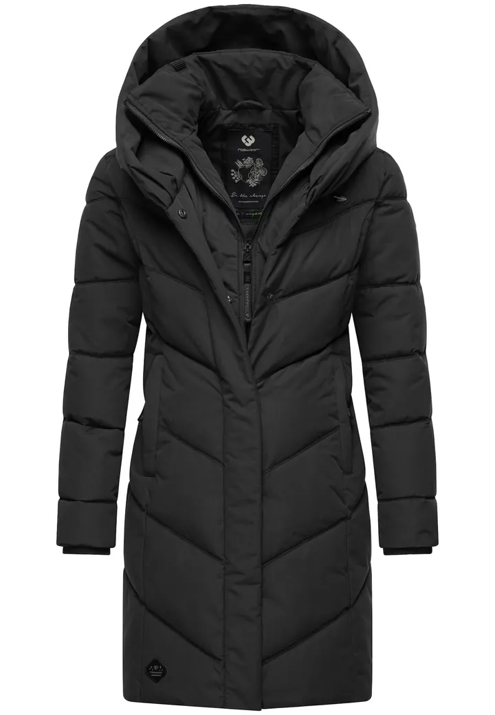 Ragwear Abrigo de invierno 'Natalka'  negro