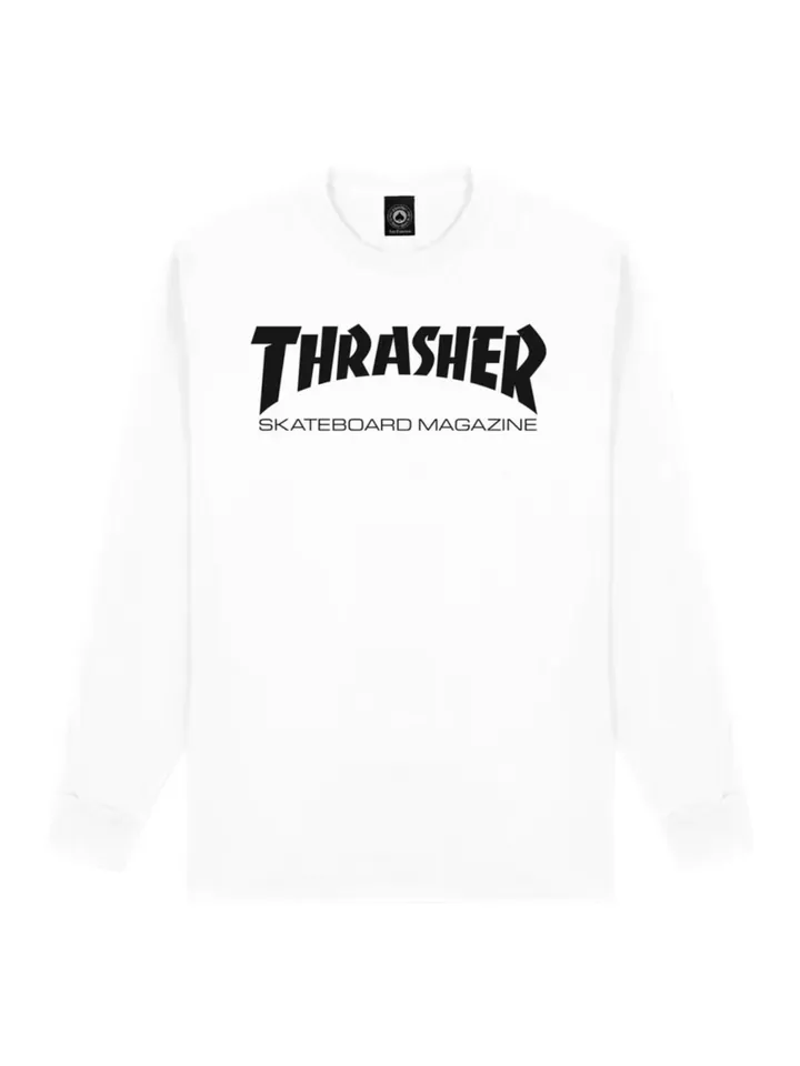 THRASHER Camiseta 'SKATE MAG' blanco