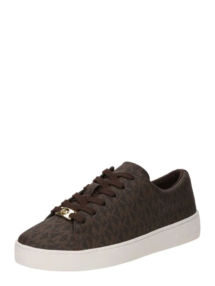 MICHAEL Michael Kors Zapatillas deportivas bajas 'KEATON'  azul oscuro / marrón castaño