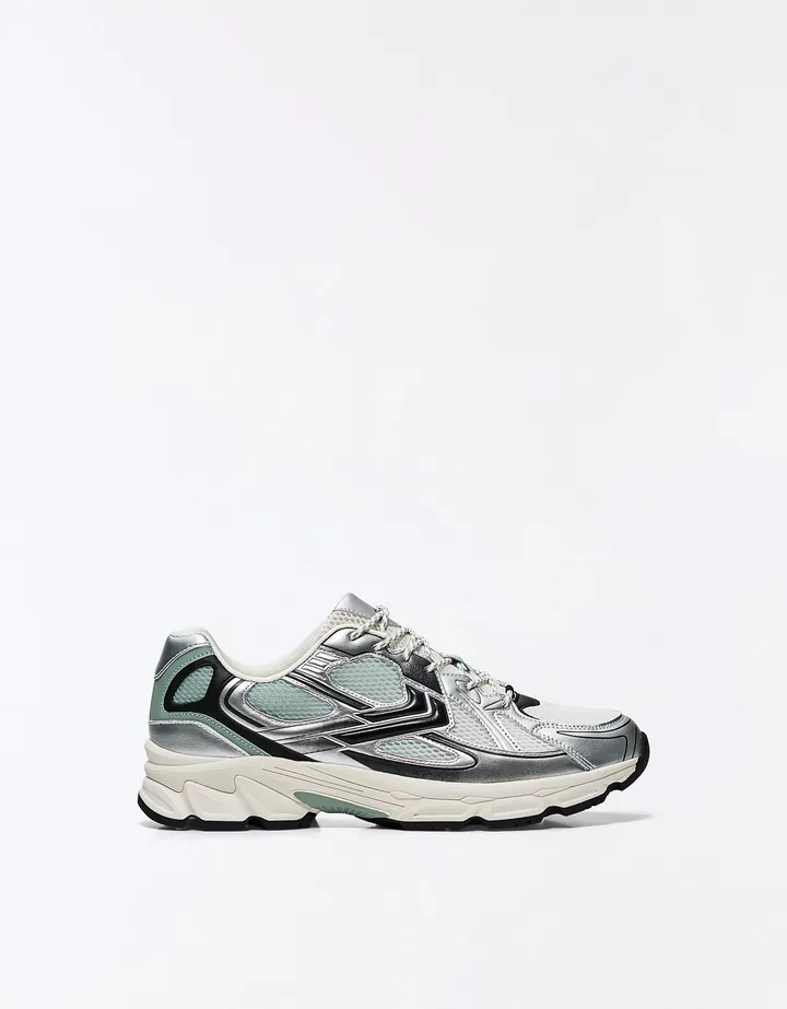Bershka Deportivo Multipiezas Hombre 39 Blanco