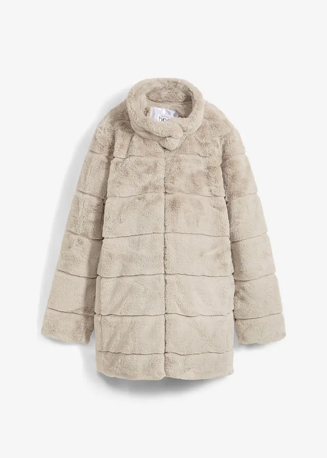 Suave chaqueta de pelo  para durante y después del embarazo
