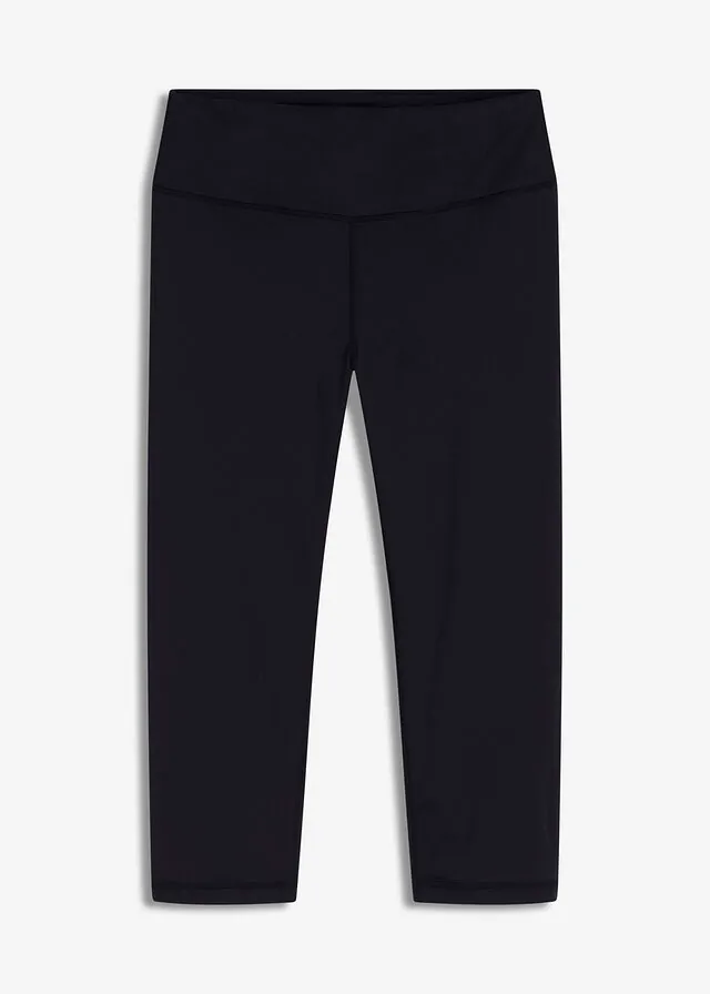 Leggings deportivos ligeros con cinturilla cómoda y largo capri
