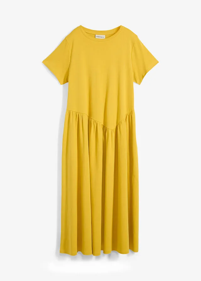 Vestido de punto de algodón orgánico puro