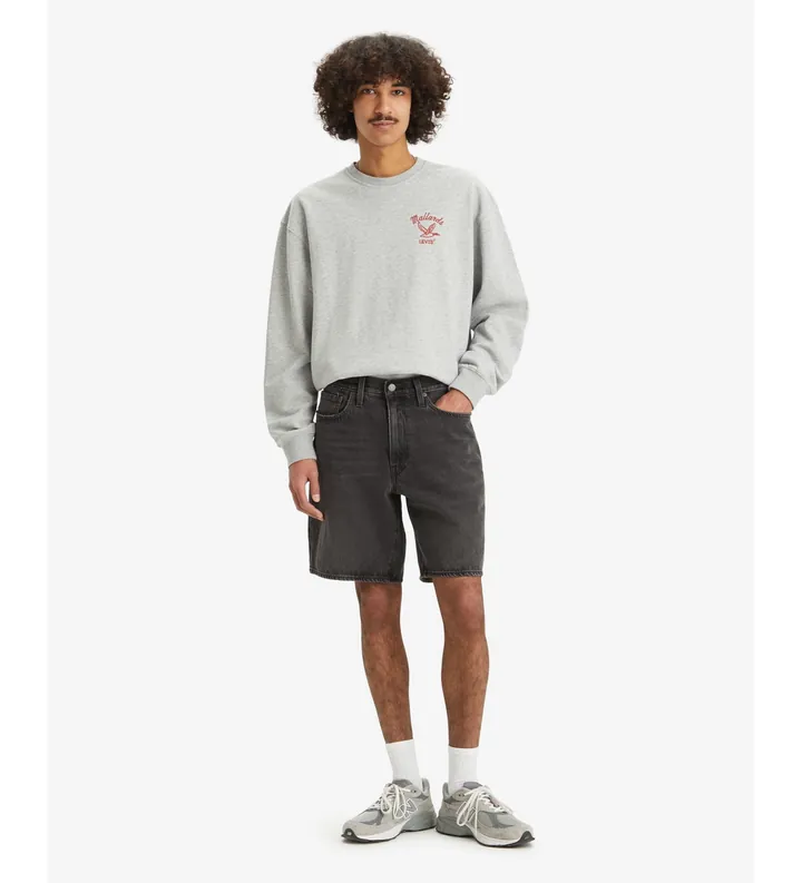Levi's para hombre. A8461-0006 Short 468 Stay Loose negro (29), Casual, Algodón, Denim