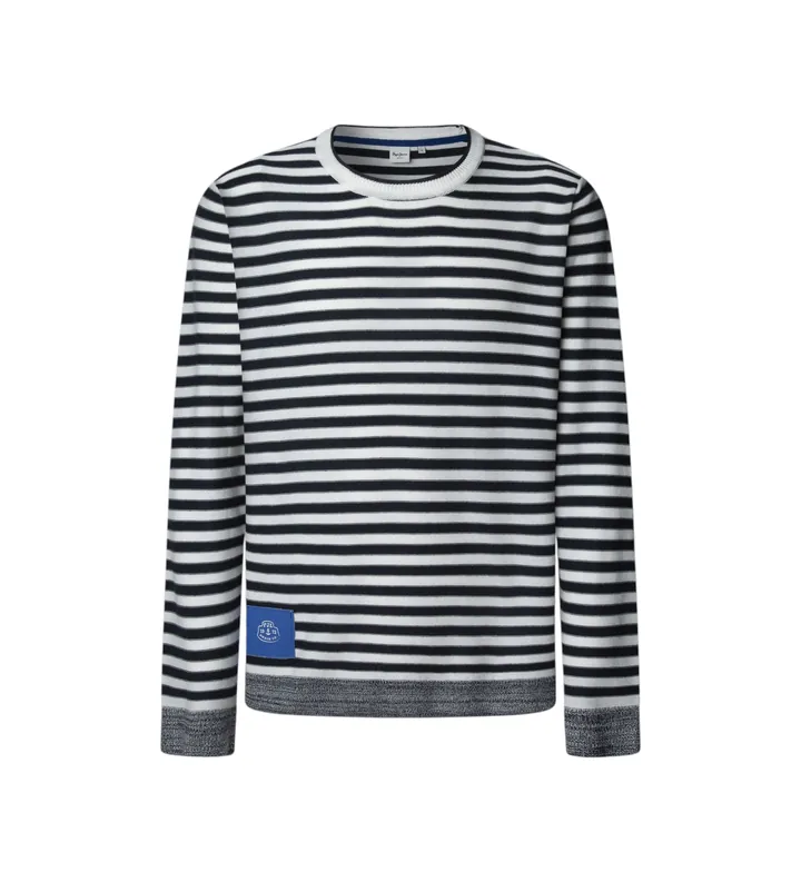 Pepe Jeans para hombre. PM7000029 Jersey Pascal marino (L), Casual, Viscosa