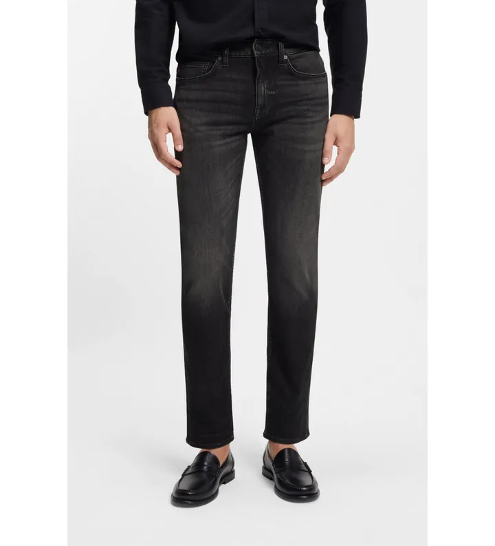 BOSS para hombre. 50553405 Pantalón Delaware BO negro (30/30), Casual, Algodón