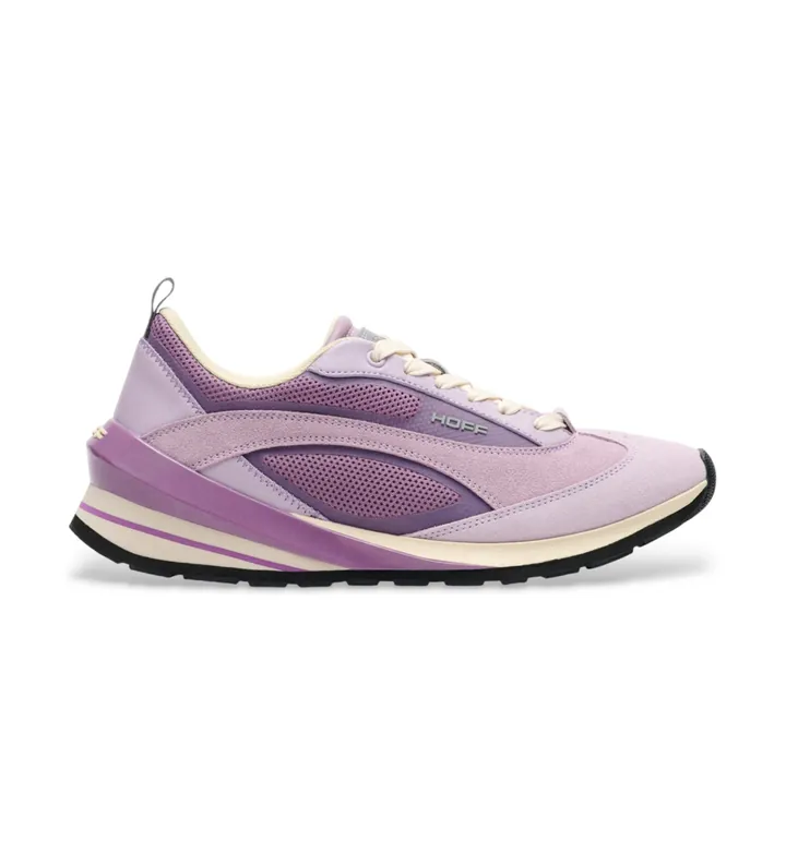 HOFF para mujer. 22565404 Zapatillas de Piel Seven Runner lila (38), Plano, Cordones, Casual