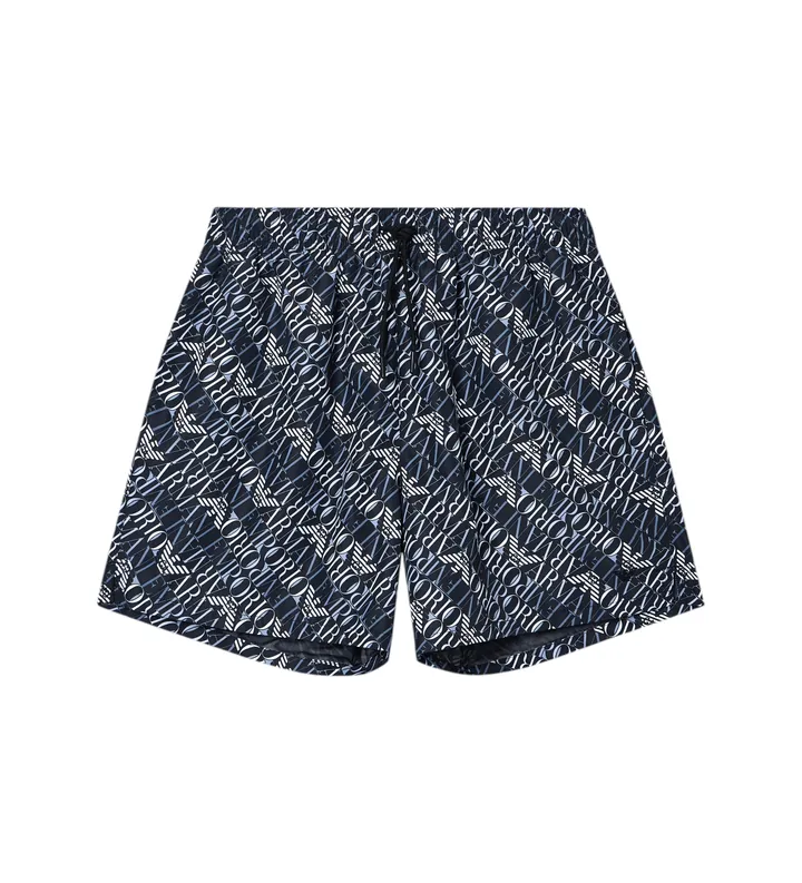 Emporio Armani para hombre. EM000688_AF20442 Bañador Beach negro (L), Beachwear, Poliéster