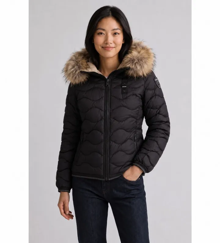 Blauer para mujer. 26WBLDC03034 Chaqueta acolchada Aldie negro (M), Casual, Poliamida