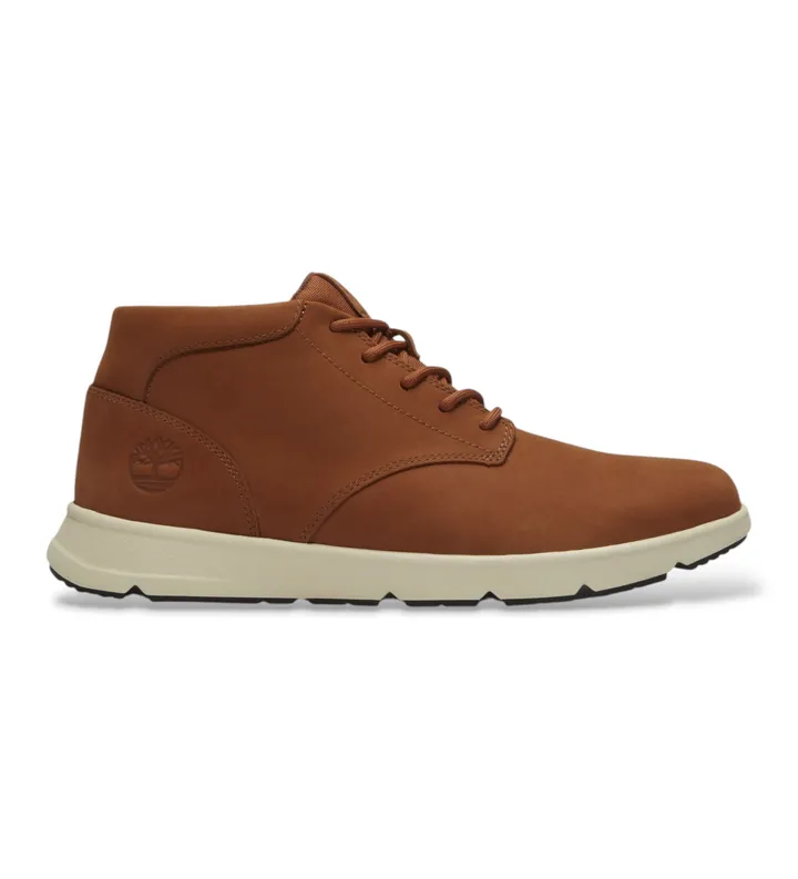 Timberland para hombre. TB0A6C7TEM71 Botines de Piel Chukka Parker Street marrón (40), Plano, Nobuck, Cordones, Casual