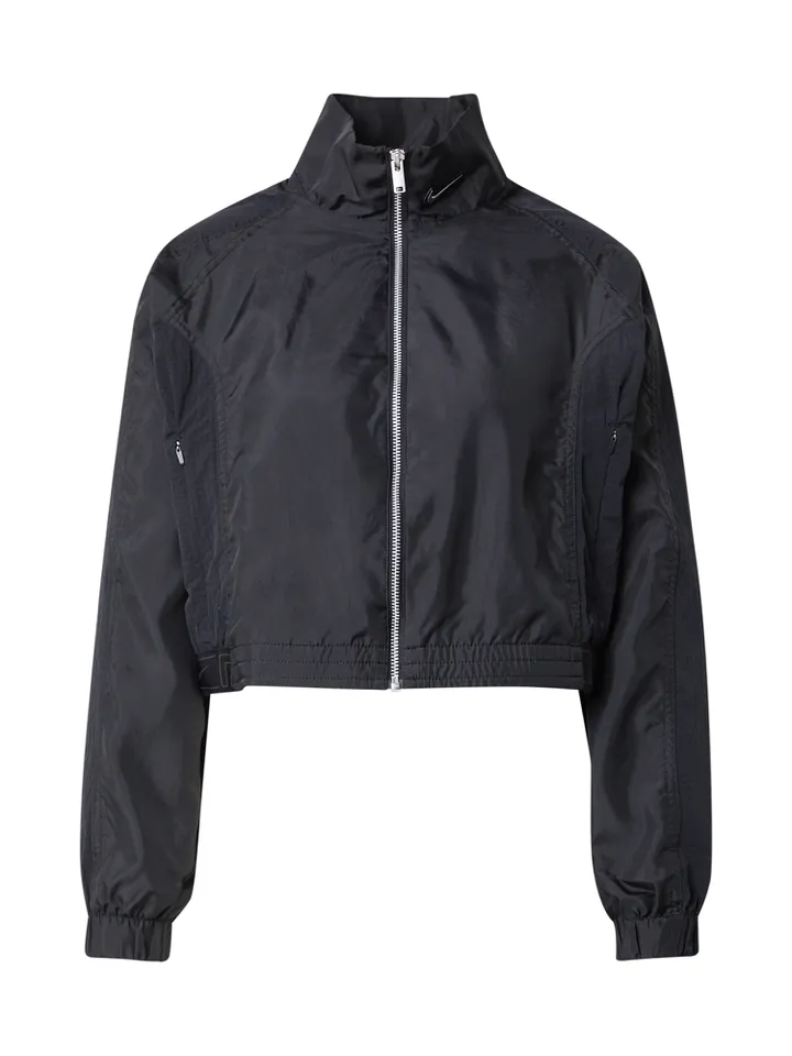 Nike Sportswear Chaqueta de entretiempo  gris / negro