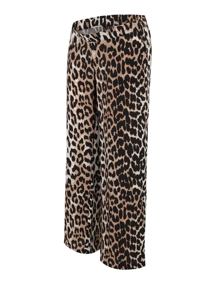 Vero Moda Maternity Pantalón 'VMMJOSIE'  beige / taupe / negro / blanco