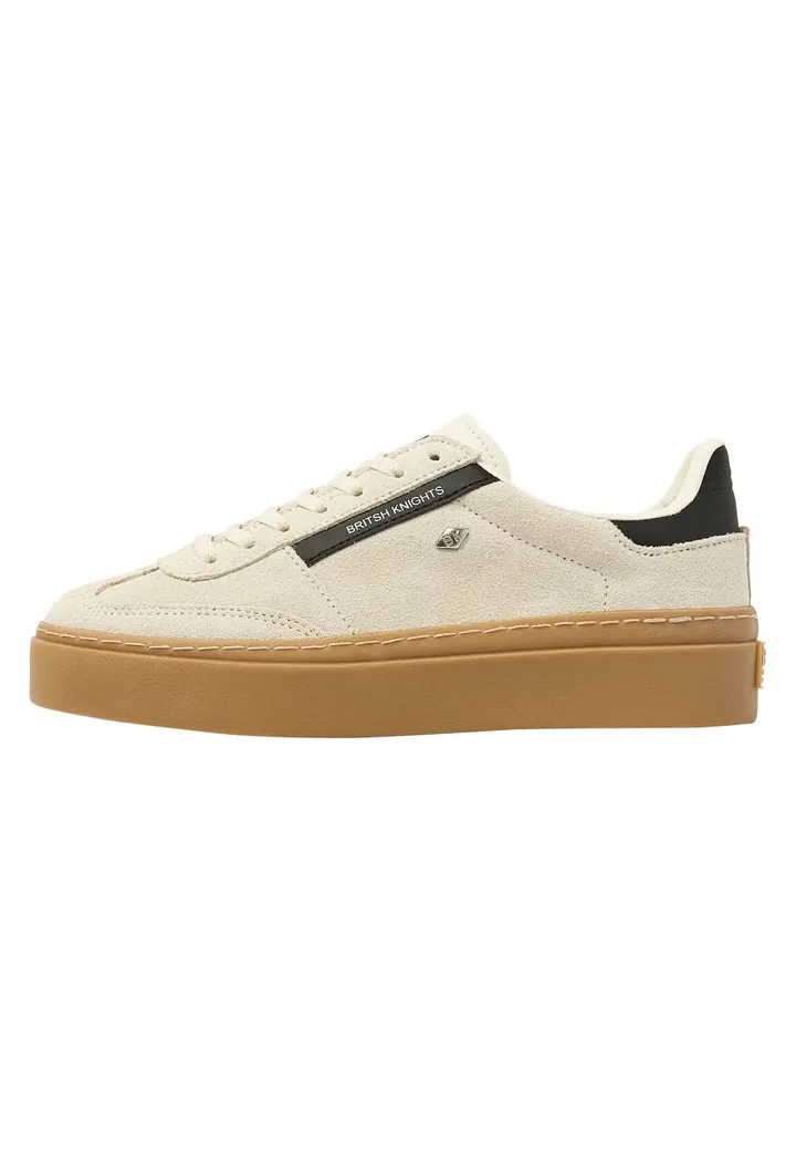 BRITISH KNIGHTS Zapatillas deportivas bajas 'Re-Issue' kitt / negro / blanco