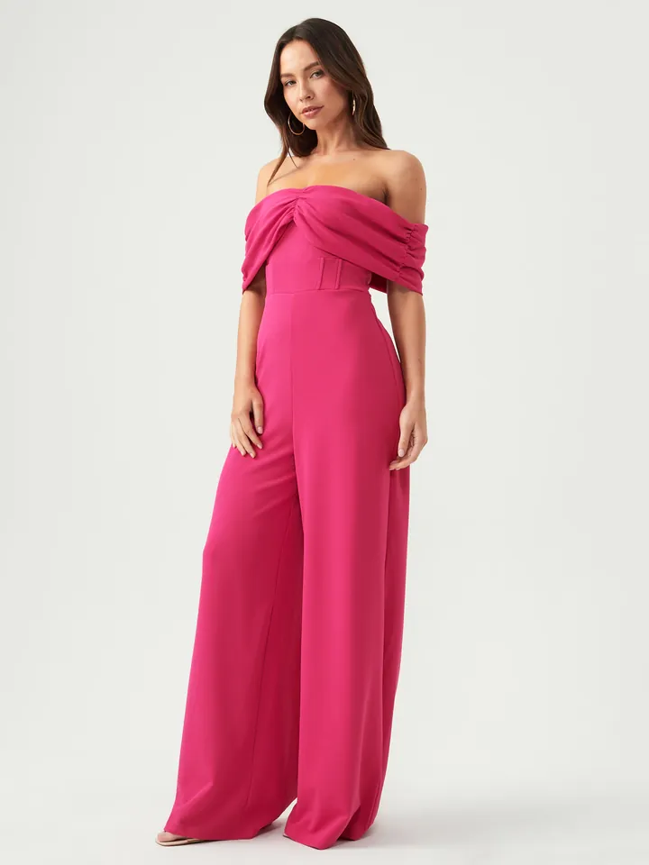 BWLDR Jumpsuit 'Amalie' rosa