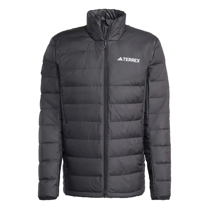 ADIDAS TERREX Chaqueta de montaña 'Multi Light Down CLIMAWARM' negro / blanco