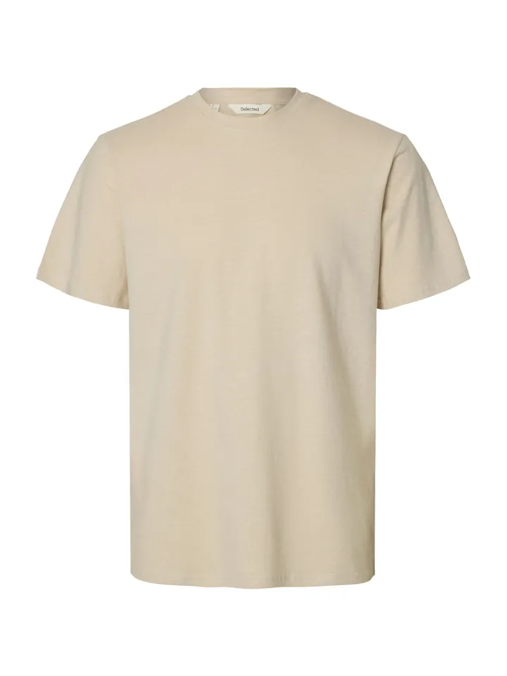 SELECTED Camiseta 'SLHAdam' kitt