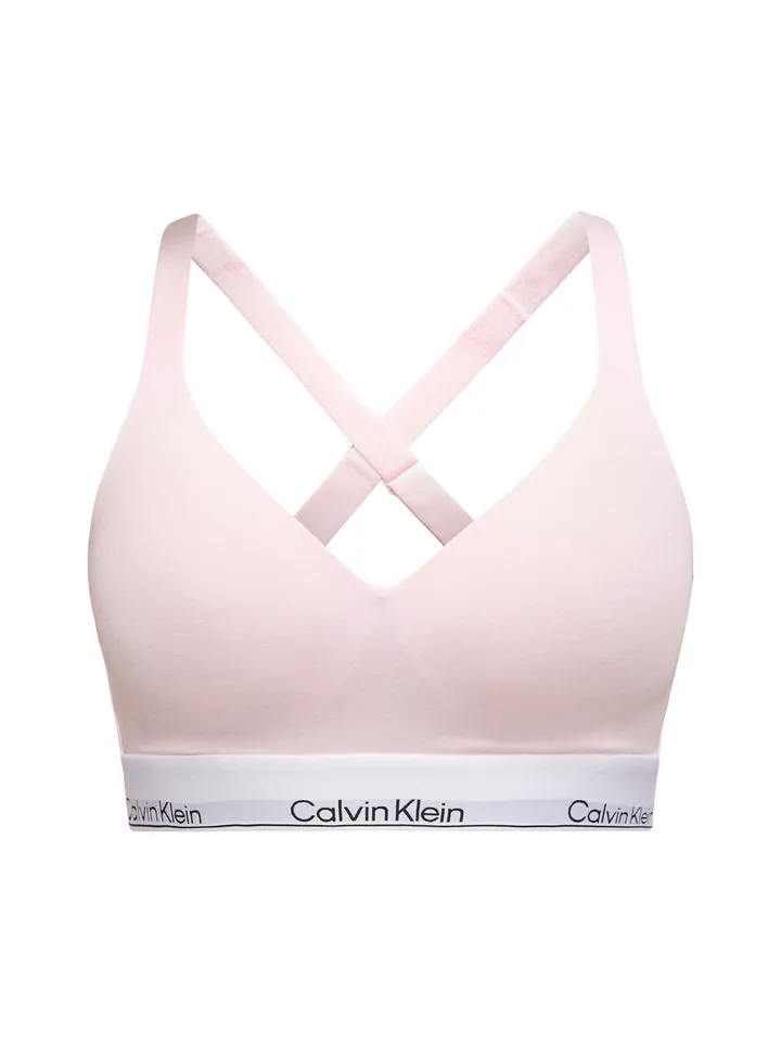 Calvin Klein Underwear Sujetador gris claro / rosa pastel / negro / blanco