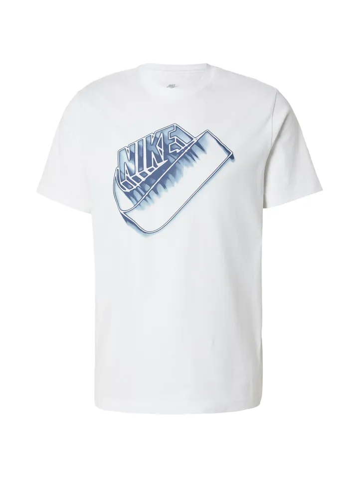 Nike Sportswear Camiseta 'FUTURA' genciana / azul claro / blanco