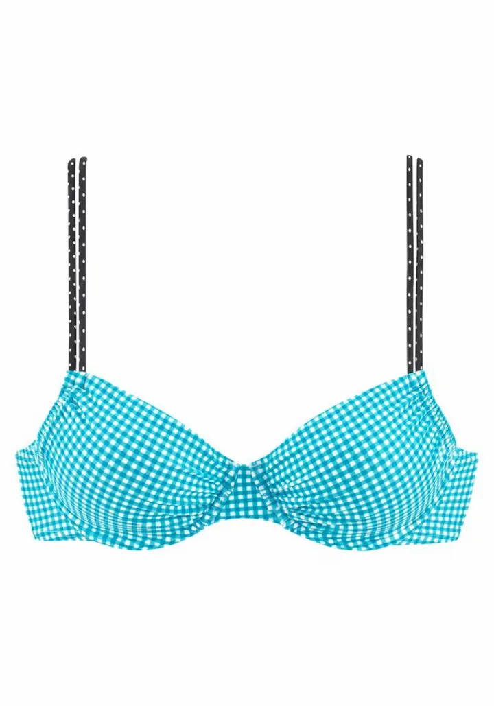 BUFFALO Top de bikini 'Florida' turquesa