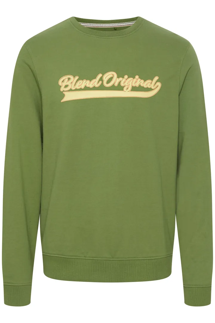 BLEND Sudadera amarillo claro / kiwi / naranja claro