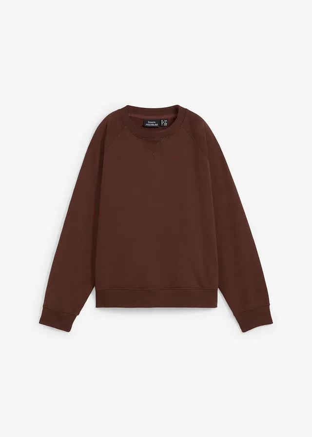 Sudadera oversize de algodón orgánico puro y denso