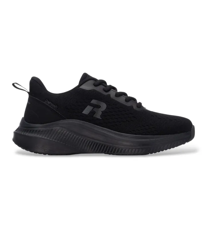 Refresh para mujer. 17601301-NEGRO Zapatillas 176013 negro (35), Plano, Cordones, Casual, Mesh