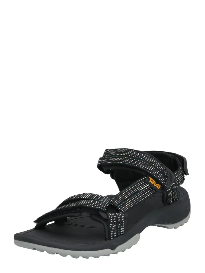 TEVA Sandalias de trekking 'Terra' azul claro / antracita / verde claro / rosa claro