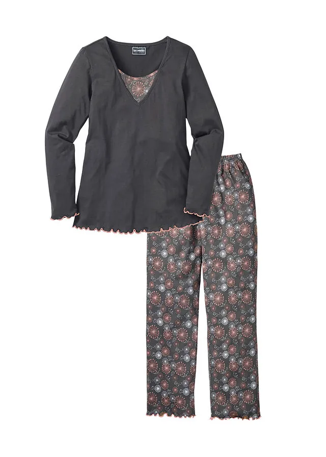 Pijama de algodón orgánico puro
