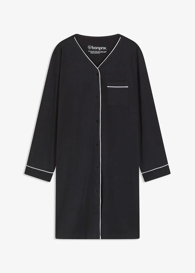 Camisón de algodón puro