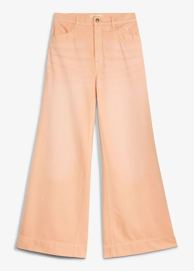 Vaqueros de pernera ancha, high waist