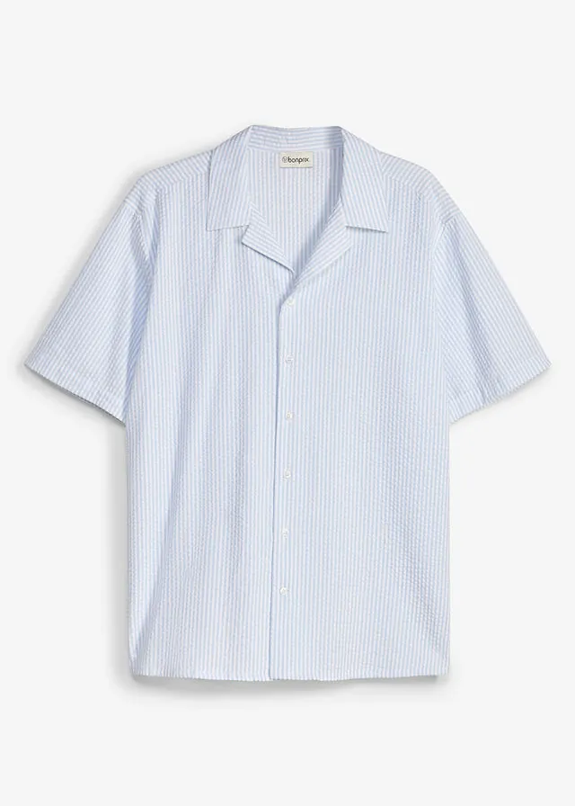 Camisa tipo resort de algodón con corte holgado