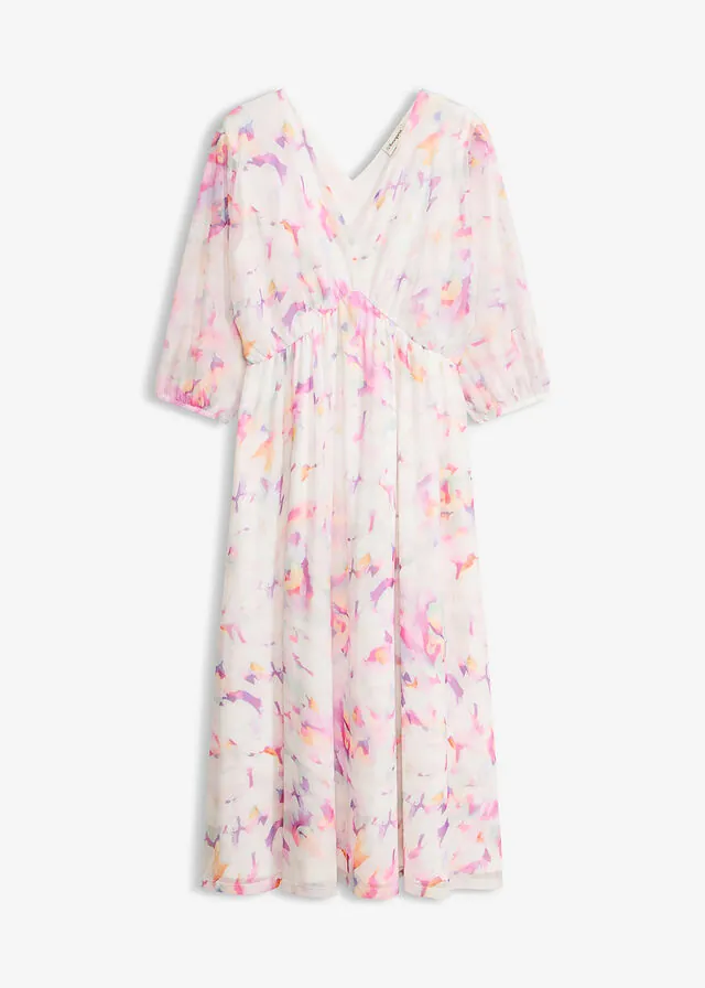 Vestido de punto de malla delicada