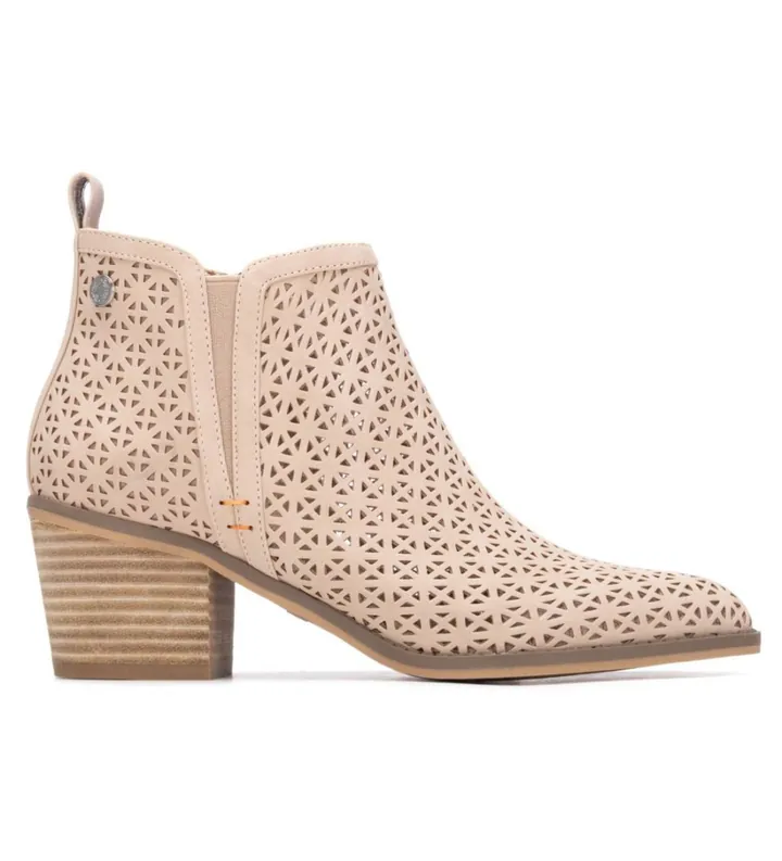 Refresh para mujer. 17515203-NUDE Botines 175152 beige (36), Marrón, 3 a 5cm, Cremallera, Casual