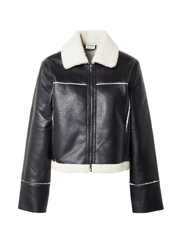 Noisy may Chaqueta de entretiempo 'NMShanina' negro / blanco