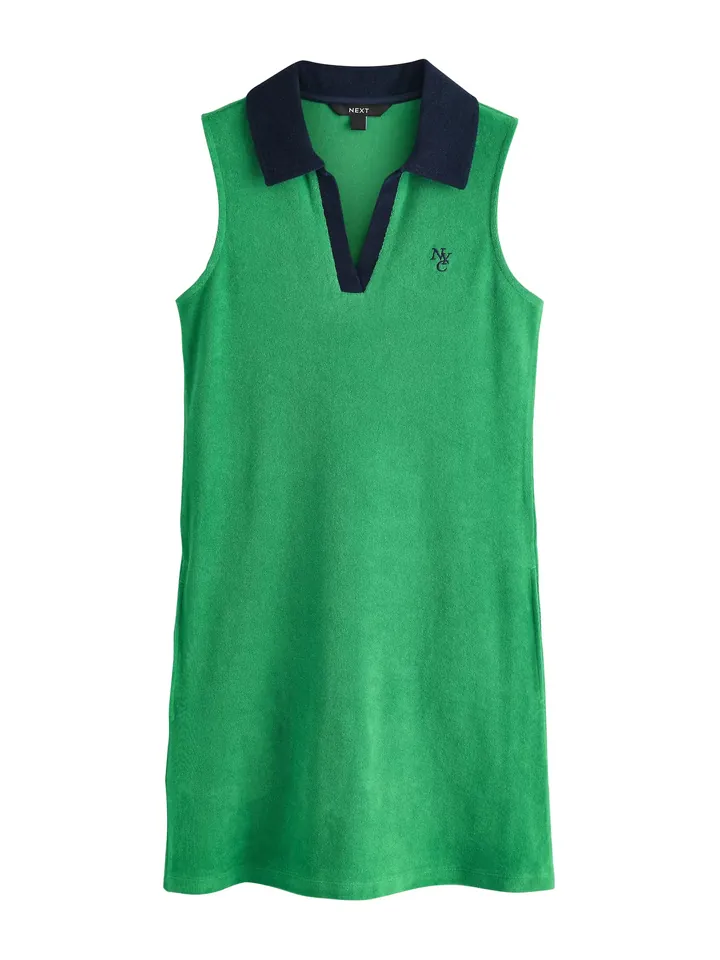 Next Vestido navy / verde