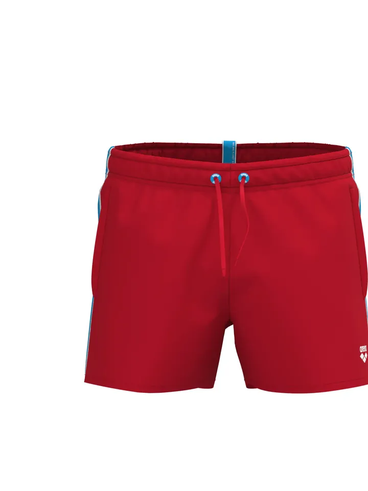 ARENA Bermudas 'SIDE TAPES BEACH X-SHORT' rojo