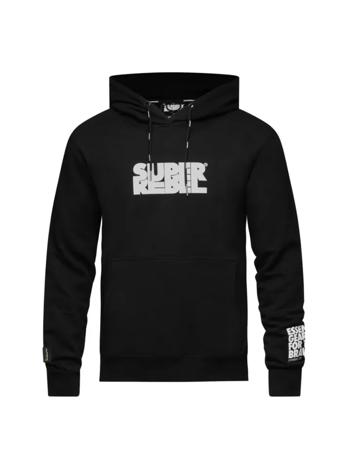 SUPERREBEL® GEAR Sudadera 'MAVERICK_' negro