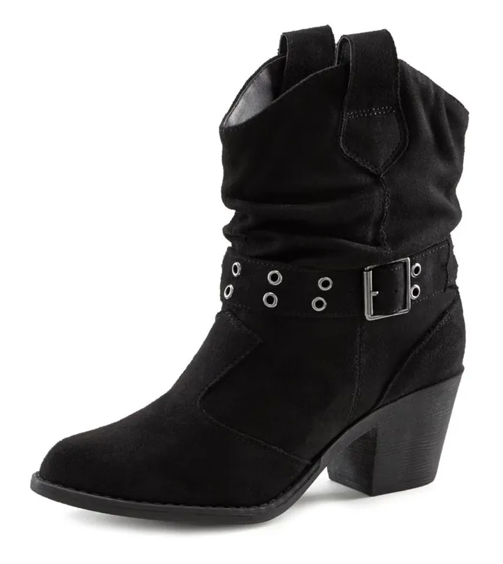 LASCANA Botines  negro