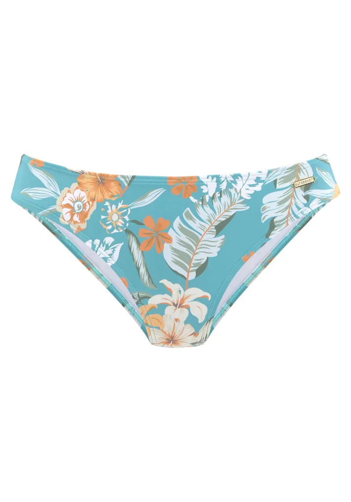 SUNSEEKER Braga de bikini turquesa / verde / naranja / blanco
