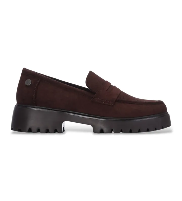 Refresh para mujer. 17603003-MARRON Mocasines 176030 marrón oscuro (36), 3 a 5cm, Ninguno, Casual