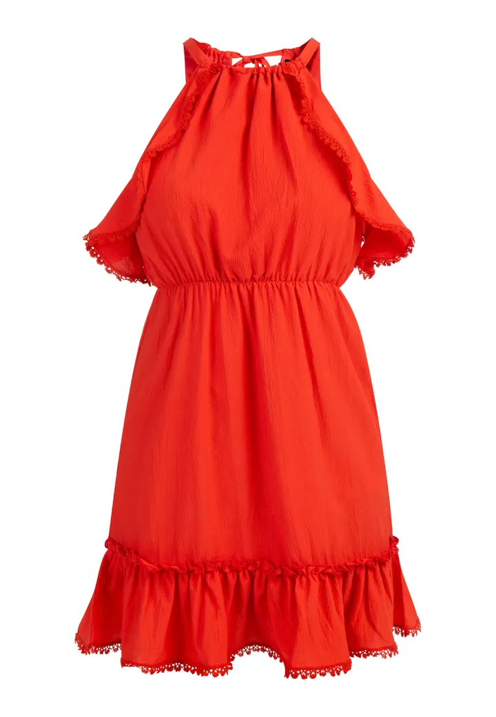 faina Vestido rojo