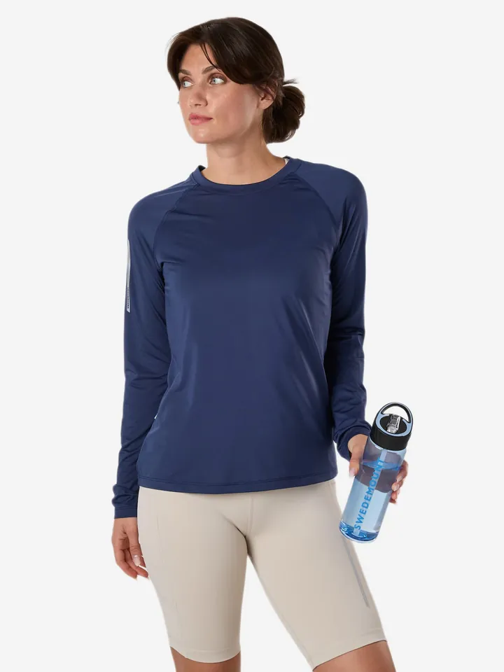 SWEDEMOUNT Camiseta funcional 'Core' azul oscuro