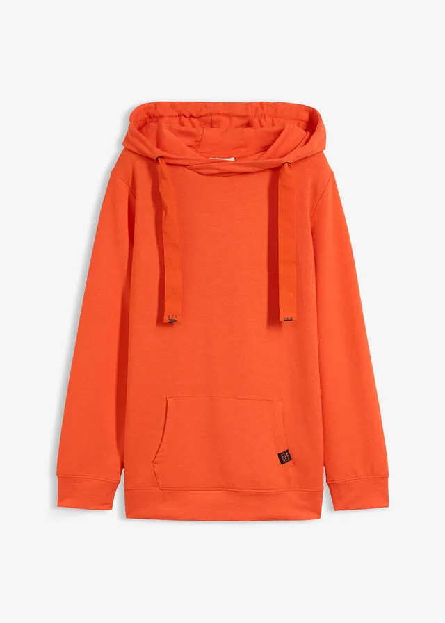 Sudadera con capucha de mezcla de viscosa ligera