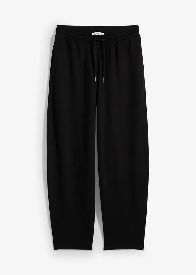 Pantalón de chándal tipo barrel de algodón orgánico puro