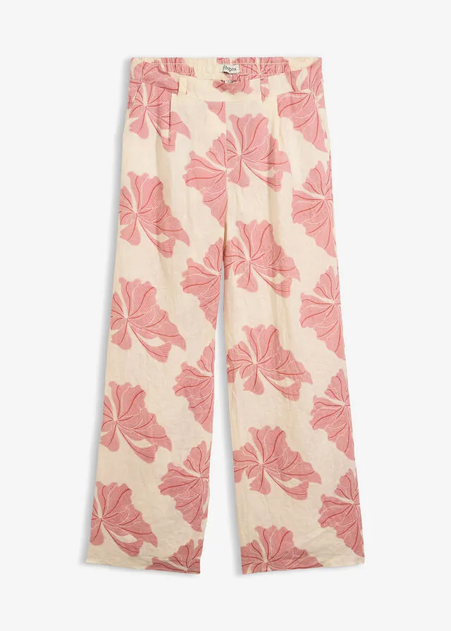 Pantalón Marlene de lino puro