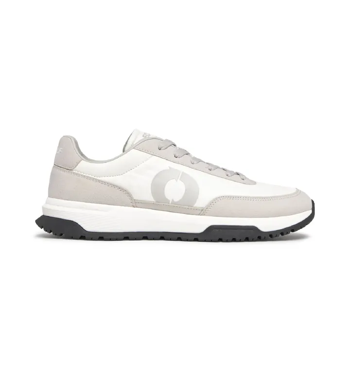 ECOALF para hombre. MCMSHSNVENTU0467S26-297 Zapatillas Ventura blanco, gris (40), Plano, Cordones, Casual, Poliéster Reciclado