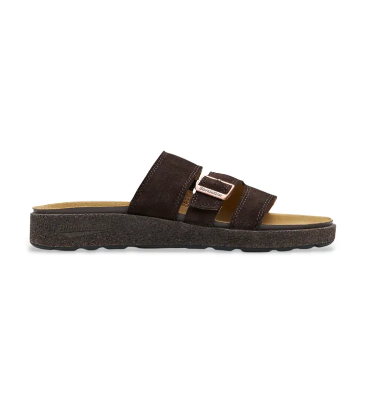 Blundstone para mujer. 2696 Sandalias de Piel 2696 marrón oscuro (35.5), Plano, Ninguno, Casual