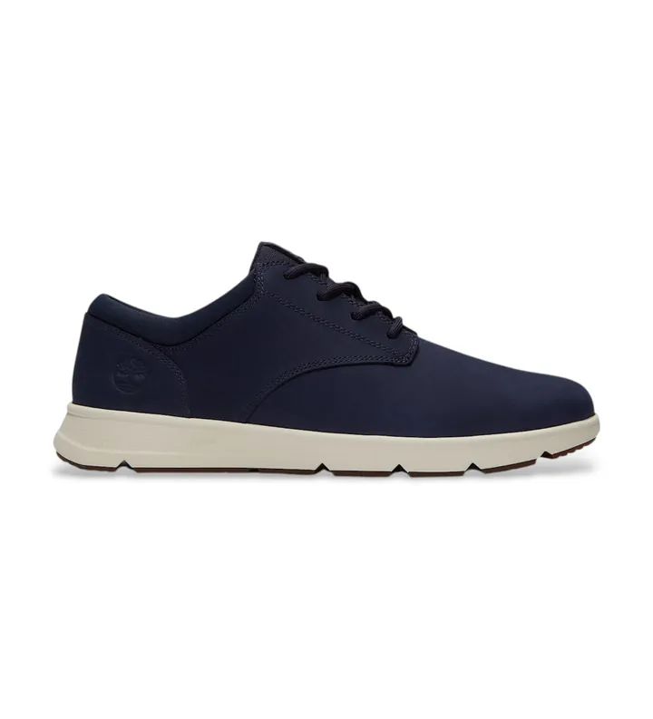 Timberland para hombre. TB0A6C8EEP21 Zapatillas Parker Street azul (44), Piel, Plano, Cordones, Casual, Marino