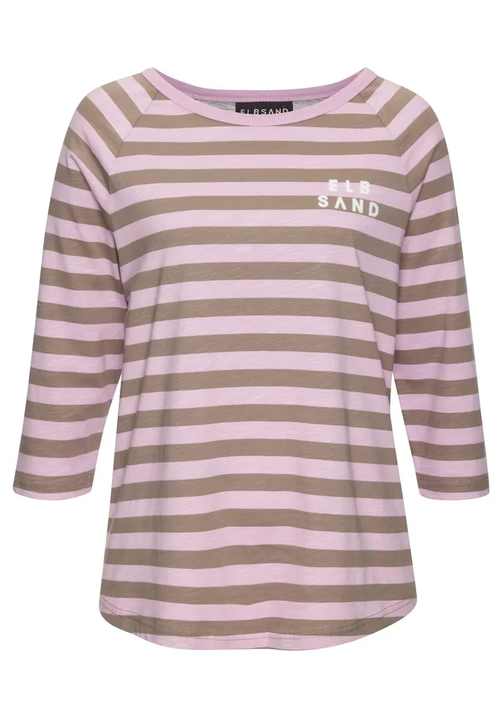 Elbsand Camiseta lila / rosa claro
